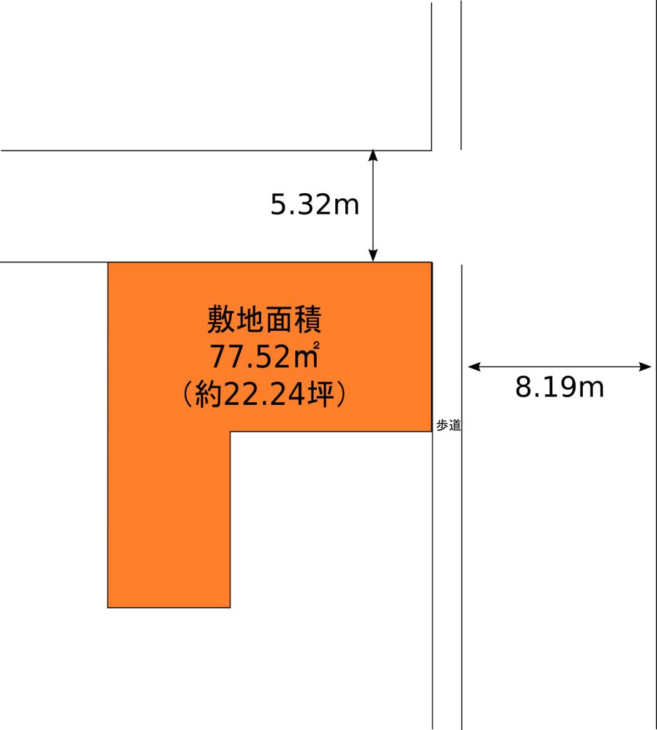 姫路市網干区　駅徒歩13分！　売土地